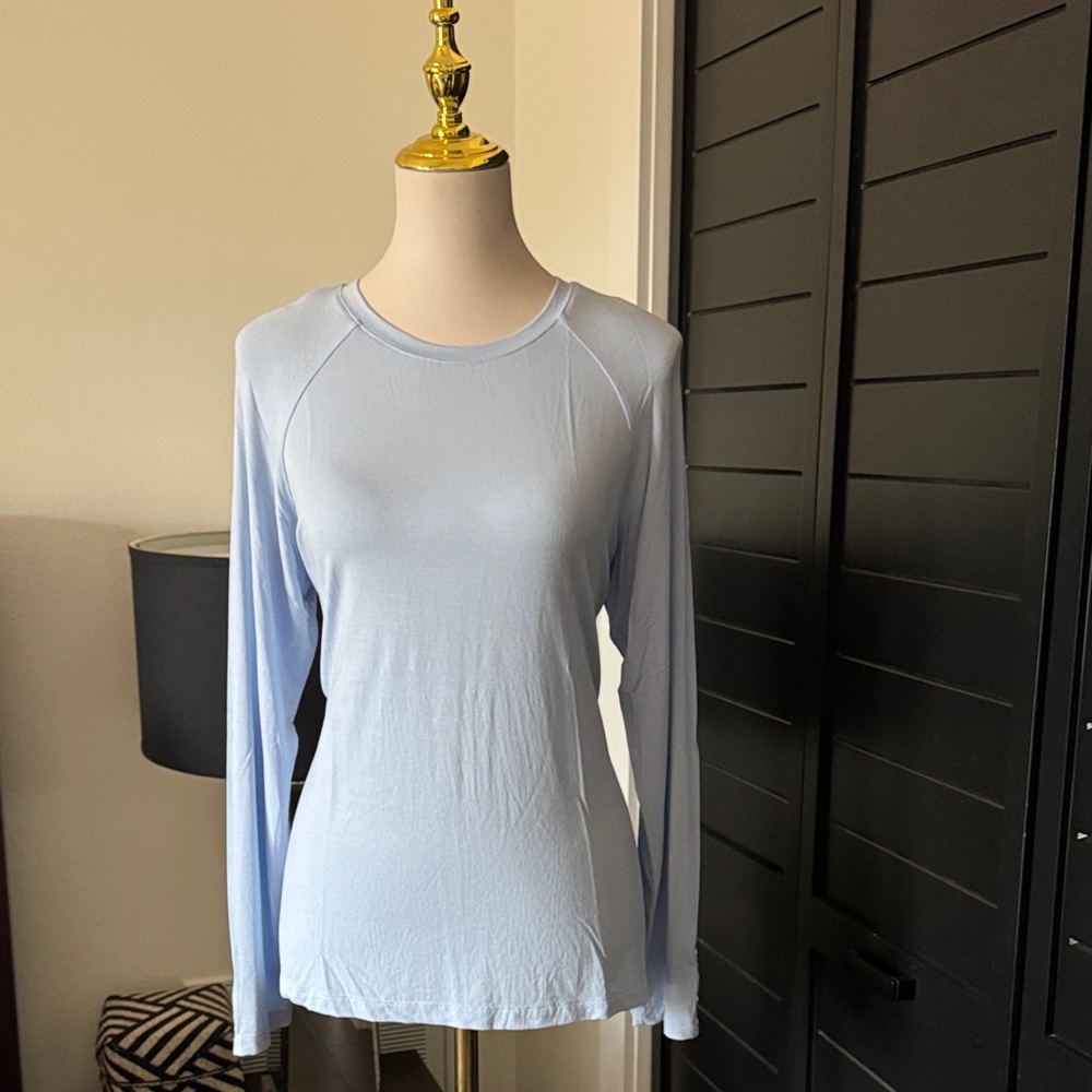 Sky Blue Women's Long Sleeve Tee